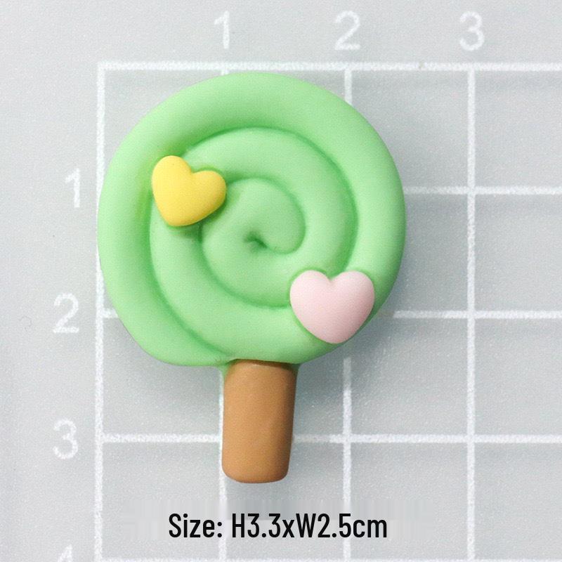 Candy Colors Flower & Lollipop PVC Shoe Buckles - Cute DIY Garden Shoe Accessories