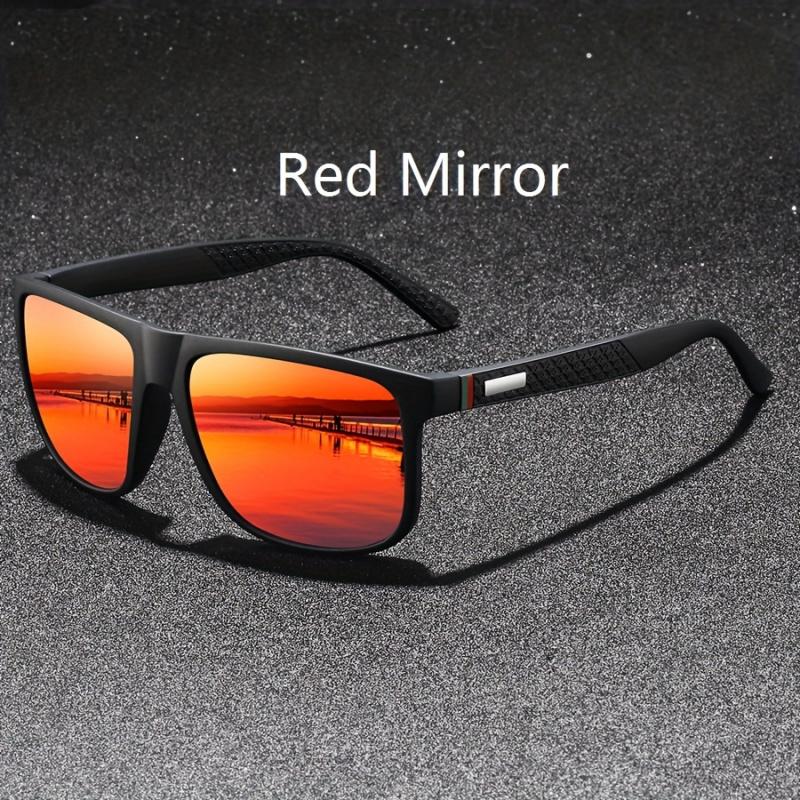 Retro Checkered Pattern Square Fashionable and High-end Sunglasses for Men and Women, Luxury Designer Anti-glare Sunglasses