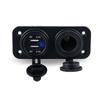 Dual USB Car Charger for Vehicles & Boats (12-24V)