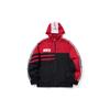 Li Ning New York Fashion Week Retro Hooded Logo Jacket Unisex Jacket Black Red AFDN371-2