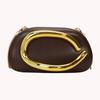 Women PU Leather Trendy Clutch Purses with Chain Metal Decoration Evening Bag Hand-held Shoulder Clutch Bag for Evening Dinner