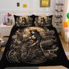 Duvet Cover Set Beauty Skull Printed Full Size Microfiber Bedspreads High Quality Luxury Bedding Cover