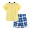 Summer Boys T-shirt Shorts Two-piece Set Children's Cotton Sports Set Cartoon Printed T-shirt Set