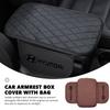 Car Arm Rest Pad Center Console Armrest Elbow Protector Cushion For Hyundai Genesis N-LINE I10 I20 I30 I40 IX20 IX35 Kona MM15
