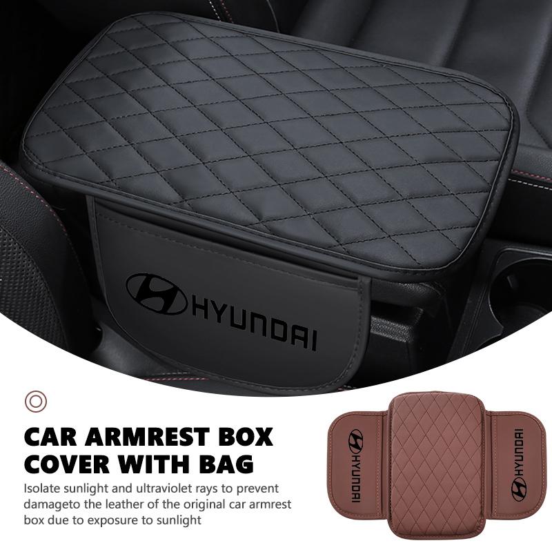 Car Arm Rest Pad Center Console Armrest Elbow Protector Cushion For Hyundai Genesis N-LINE I10 I20 I30 I40 IX20 IX35 Kona MM15