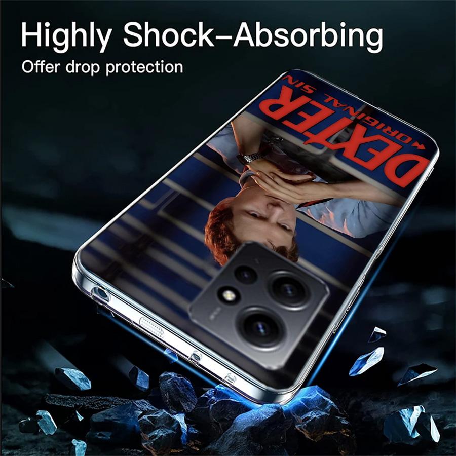 TV Show Dexter Morgan Phone Case For Redmi 12 13C 12C 15C 9 10 10C Note 13 Pro Plus 14 15 Pro 9T 9C 9A TPU Soft Cover Clear Cell