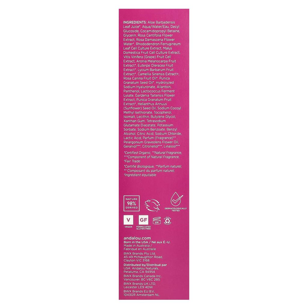 1000 Roses, Gentle Cleansing Foam, Sensitive, 163Ml (5.5 Fl Oz)
