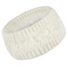 Women's Winter Cable Knit Headband with Velvet, Warm Wide Ear Protection for Sports