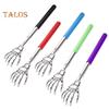 5Pcs Extendable Back Scratcher Heavy Duty Stainless Steel Portable Hard-to-Reach Areas Telescopic Back Scratcher Massager Tools