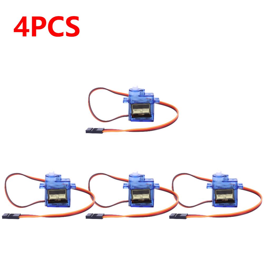 1-5PCS SG90 9G Micro Digital Servo Motor 180/360Degree Fixed-Wing Micro Gear Servo Motor for Rc Helicopter Toy Airplane Aircraft