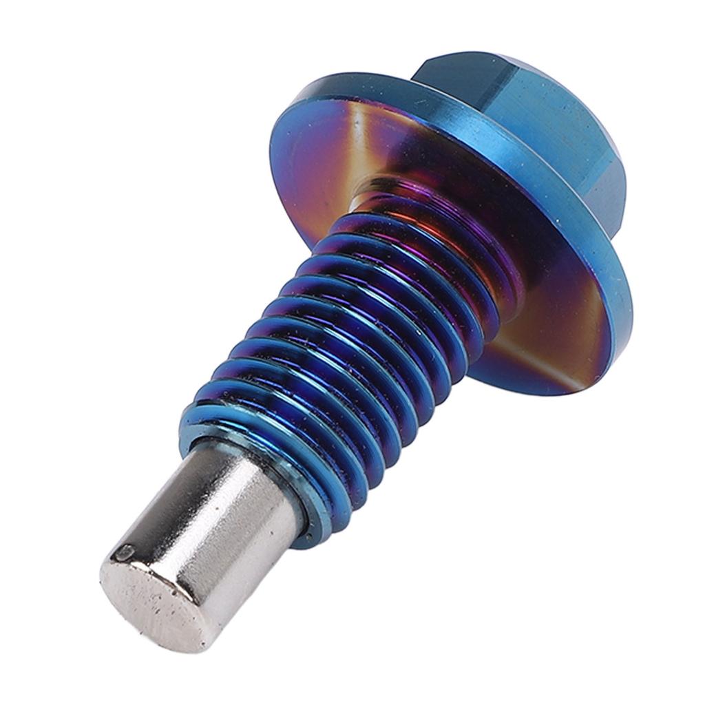 M12 X 1.75 Oil Drain Plug Magnetic Ti Alloy High Hardness Effective Universal Fit for Automotives