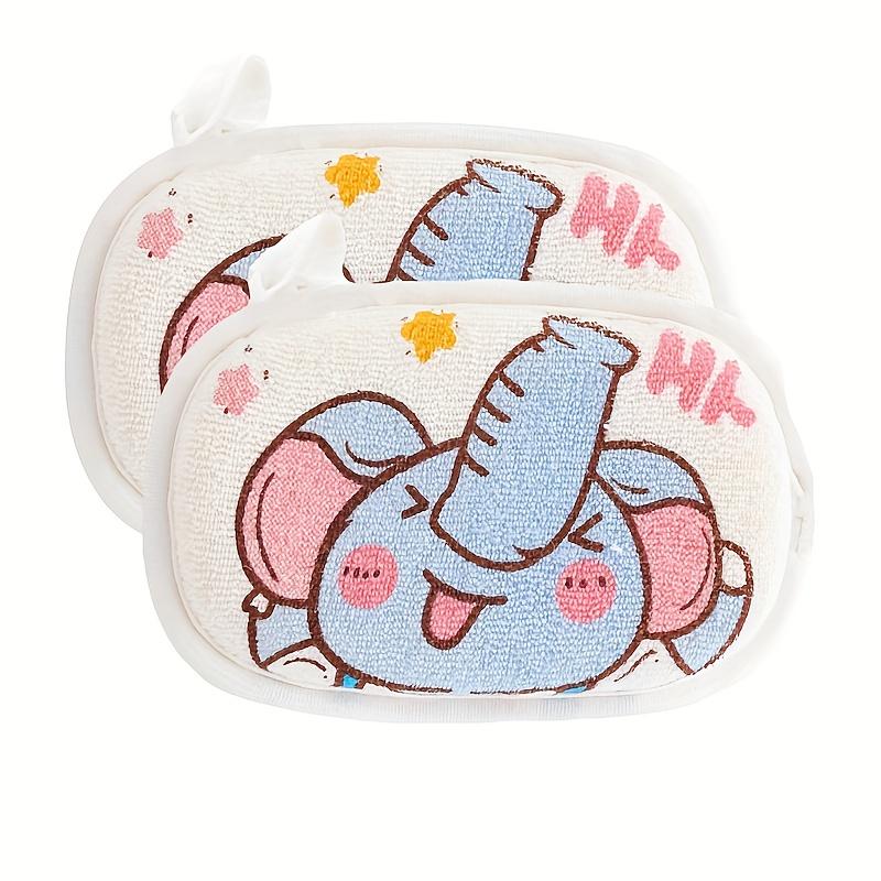 Bath Sponge, Cartoon Animal Style Sponge for Bathing, Bath Sponge Ultra Soft & Absorbent Natural and Safe Great for Sensitive Light Beige, for &