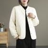 Vintage Winter Coat Loose Casual Quilted Coat Coat Top Woman