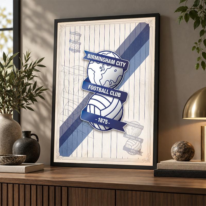 Birmingham City Diamond Painting Kit 5D Full Drill DIY Diamond Mosaic Wall Art Home Decor