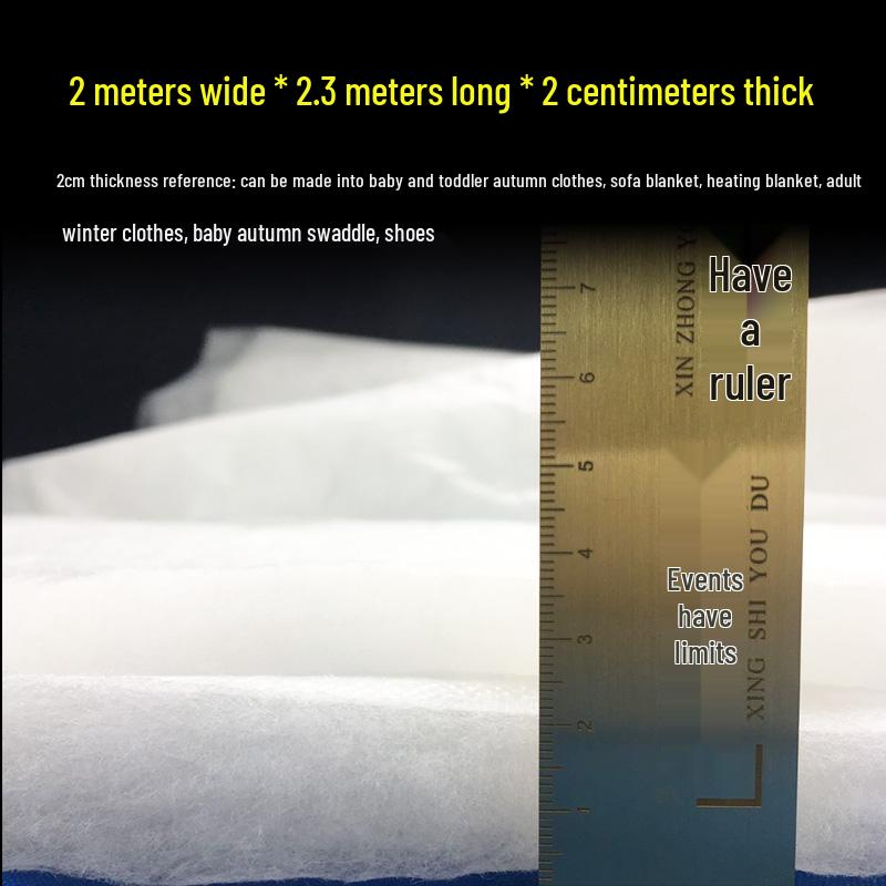 Puszysty wkład do kołdry z mieszanki bawełny i jedwabiu z wypełnieniem akrylowym