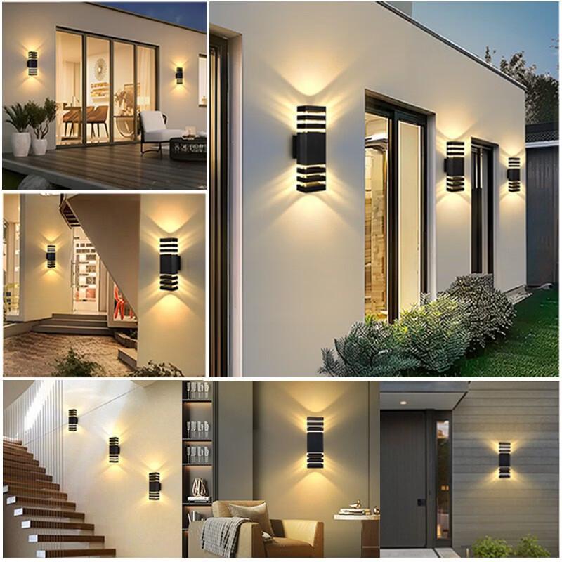 NuFeng ABS Outdoor Waterproof Wall Light