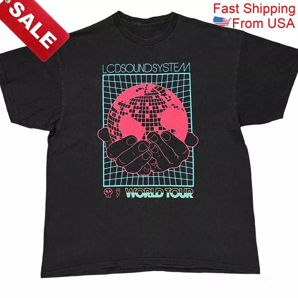 

LCD Soundsystem Band World Tour T Shirt Full Size Unisex T-Shirt XXL