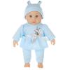 Rebirth Doll Soothing Doll Baby Doll Origin Vinyl Doll Doll Doll Children's Soft Rubber Toy Gift