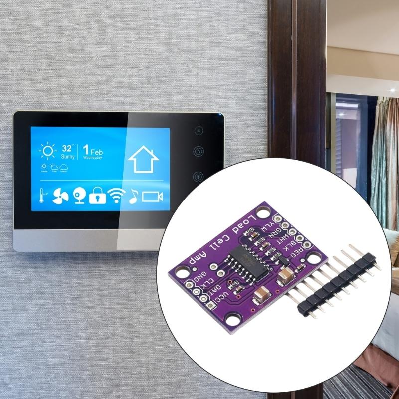 HX711 24Bit Resolution Weight Measurement Module For Industrial Scale with Temperature Compensation