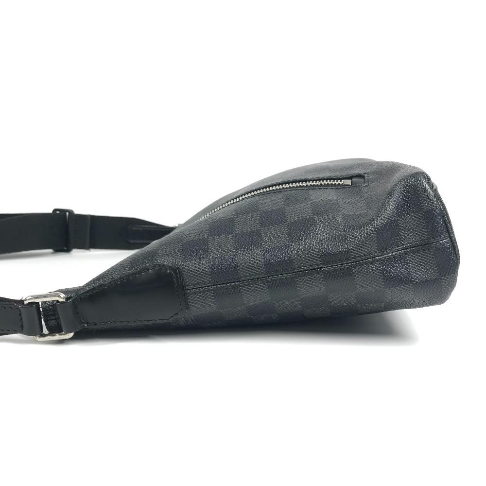 Louis Vuitton  N41211  Damier Graphite Mick PM Crossbody bag Shoulder Bag Black