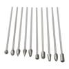 10pcs Carbide Rotary Burr Set 3mm Shank Multifunction Grinding Burr Files for Aviation Automobile Ship