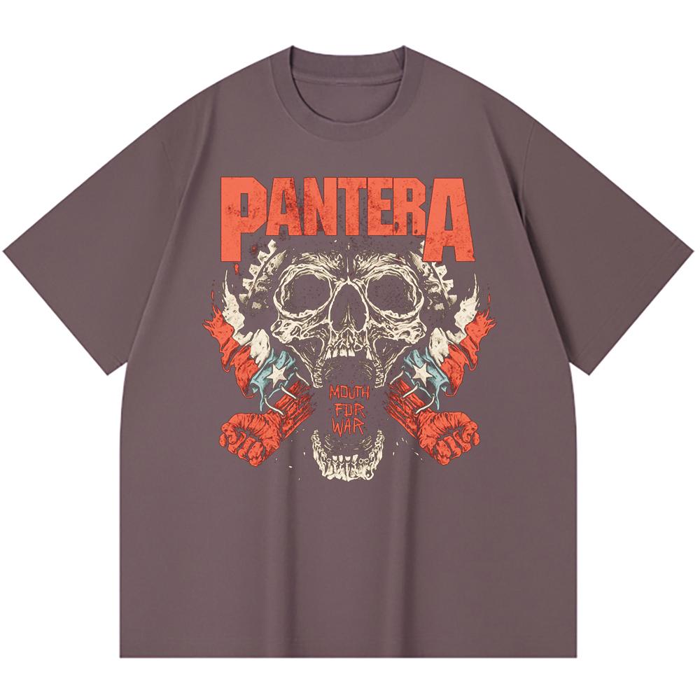 230 Gsm 100% Cotton Heavy Metal T-Shirt  Rock Band Popular Music Print Unisex Heavy Cotton T Shirt