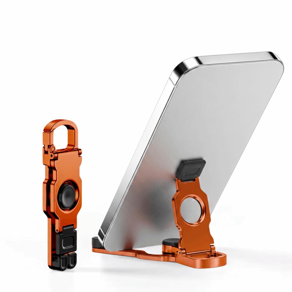 Adjustable Fidget Spinner Phone Stand Foldable Desktop Mobile Phone Holder Desk Use