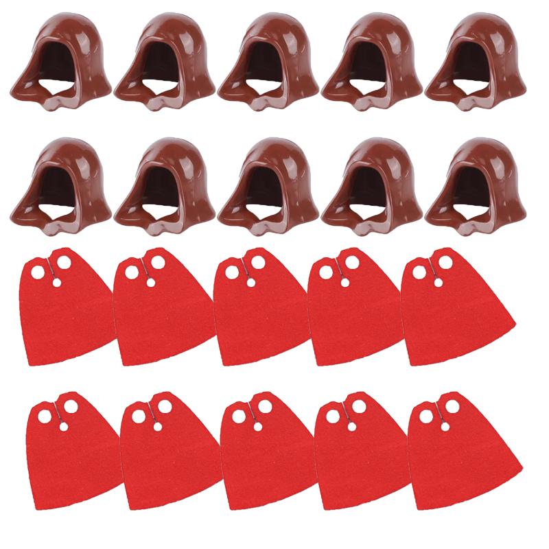 MOC Accesorii Personaj Blocuri de Construcție Soldat Medieval Glugă Purtând Palton Pelerină Robă de Luptă Mini Cărămidă Jucărie Băiat Cadou K034 DIY