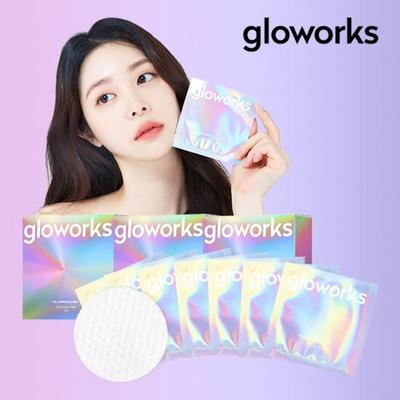 Gloworks Silk Ampoule Pads 3 Boxes (21 Sheets)