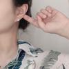 Oryginalne kolczyki Moissanite 0,5ct 925 Srebro Sterling Okrągłe kolczyki kwiatowe dla kobiet Panna Młoda Lśniąca biżuteria ślubna Prezenty