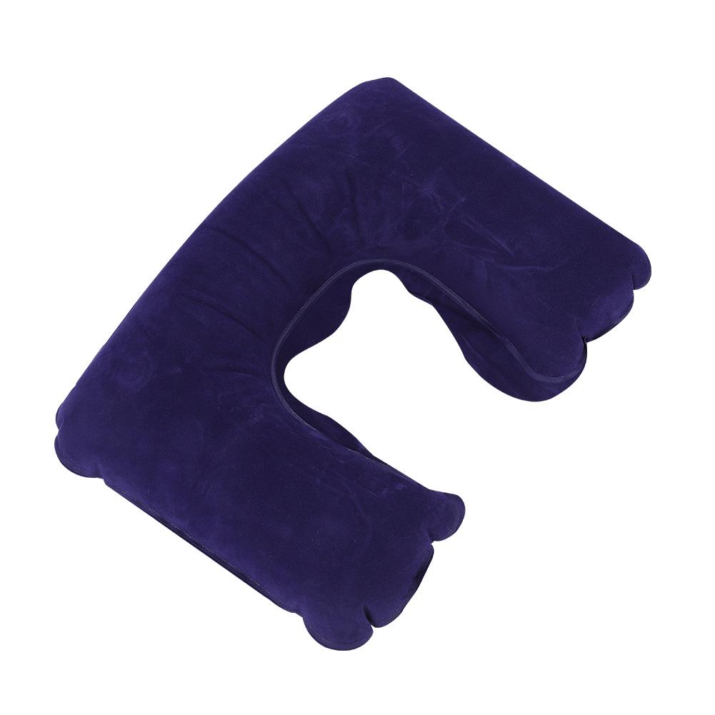 Inflatable Pillow, Travel Neck Support Rest Pillow Portable Lightweight U Shape Pillow with Eye Mask for Airplane Car Rest