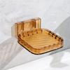 Creative Soap Holder With Adhesive For Easy Installation Kitchen Sink Mount With Drain Soap Holder Easy Cleaning