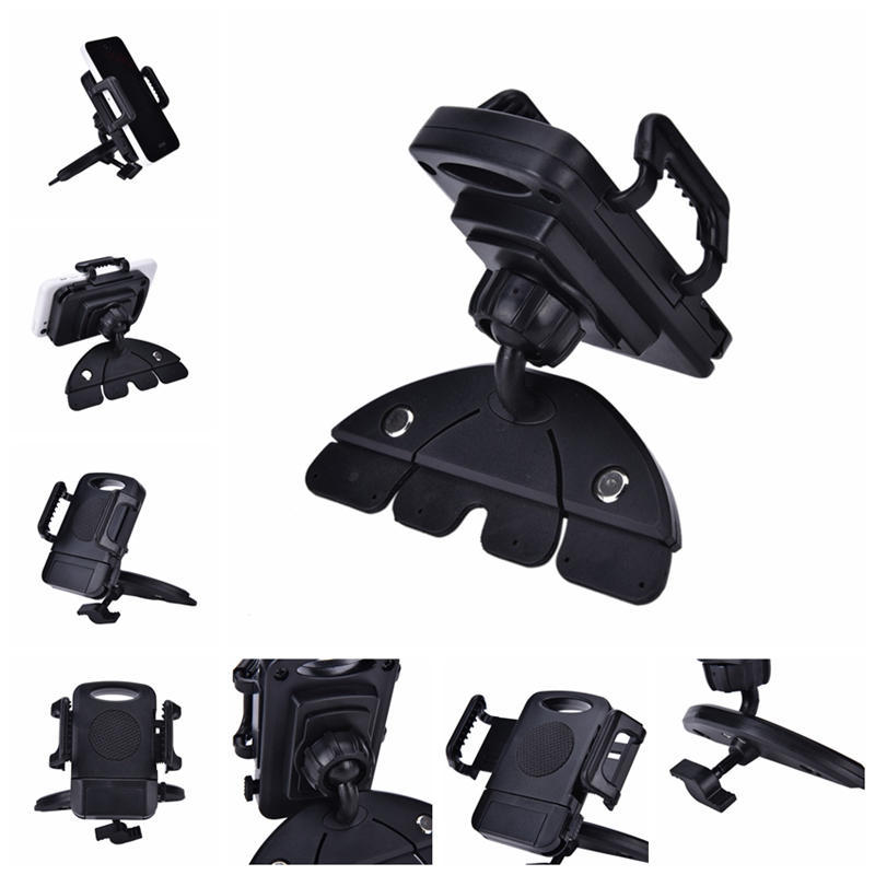 Univerzální Auto Cd Slot Držák Držák Stojanu Stojánek Pro Mobily Iphone Samsung