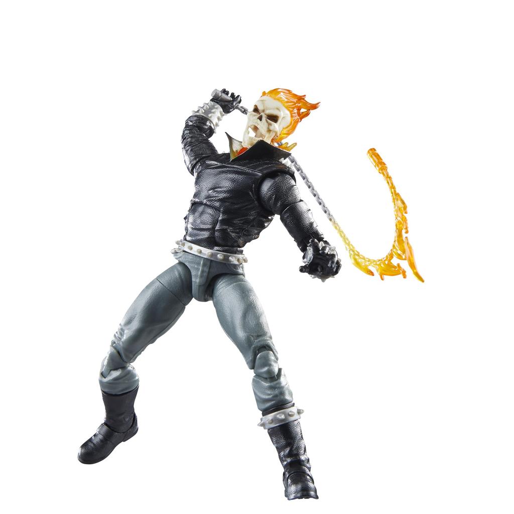Hasbro Marvel Legends Series Ghost Rider with Action Figure Marvel 85th Anniversary Comic Authentic Product (Danny Ketch) Bike, 6-inch (15cm) F9118,