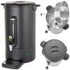 Coffee Percolator with Non-drip Tap, Black, Concept Line, 13 L, Hendi 211489