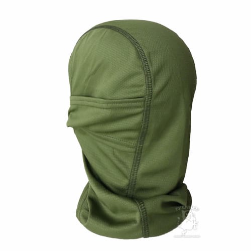SHENKEL Mesh Fabric Balaclava Face Mask, Camouflage (OD Olive Drab) with Silicone Inner Mask Set, Quick-Drying and Breathable