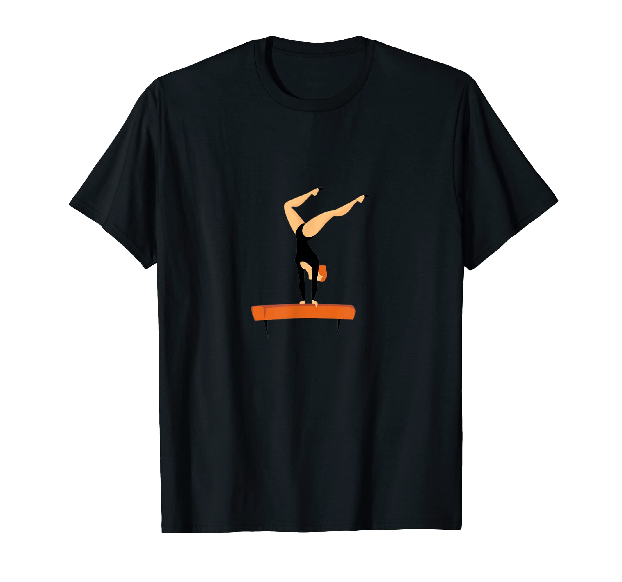 

Balance beam gymnast T-shirt чорний