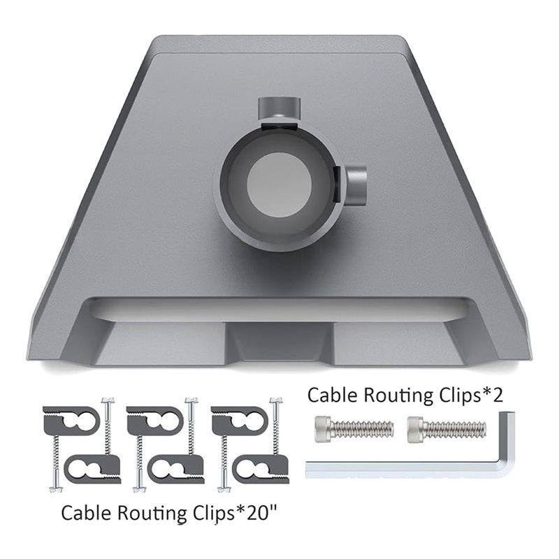B-Est For Antenna Mounting Pipe Adapter For Outdoor, Includes Roof Bracket And Base, Suitable For Poles Of Diameters