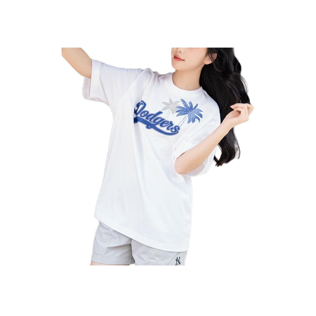 New MLB T Shirts Unisex White 3ATSX0343-07WHS