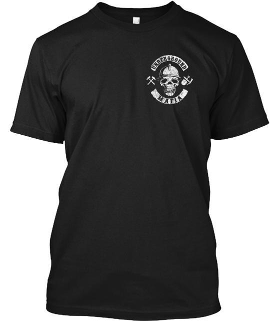 Miner Underground Mafia T-Shirt Made in the USA Size S to 5XL XXXXL