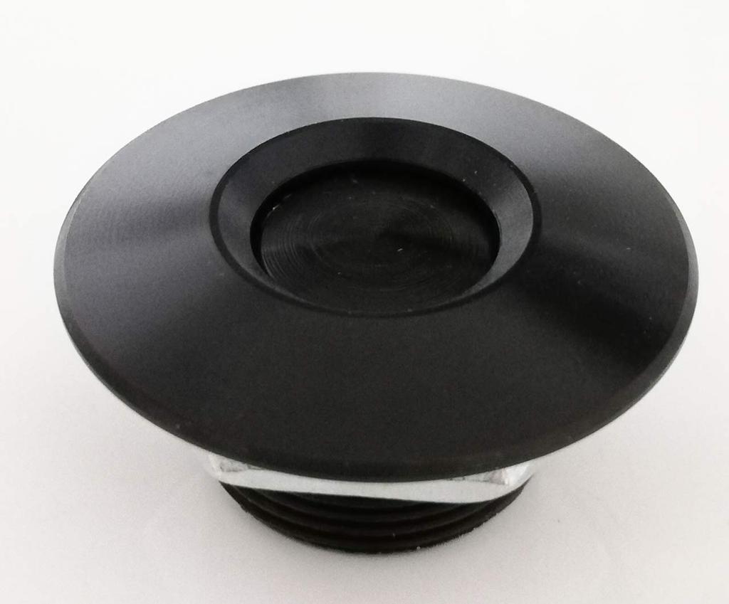 Hiro World Trade Hood Pins Set of 2 Bonnet Pins Push Type Cowl Lock Hood Pins (Set of 2 Black)