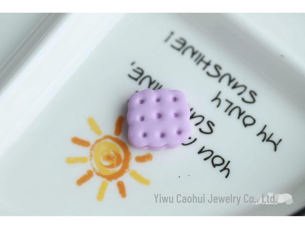 Süßes Brot Keks & Spiegelei Harz Schmuck DIY Zubehör