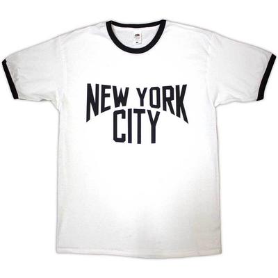 T-shirt Unisex New York City: Logo Testuale (XX-Large)