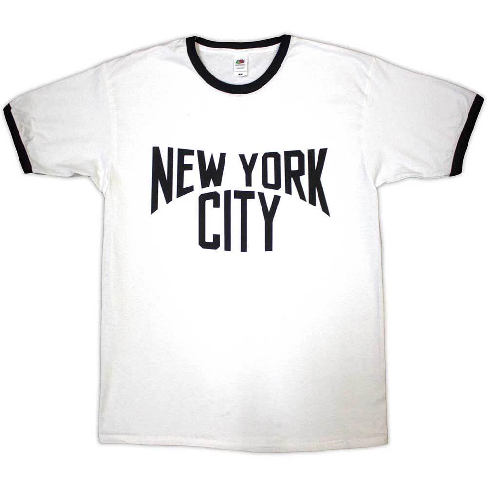 New York City Unisex T-Shirt: Text Logo (XX-Large) M
