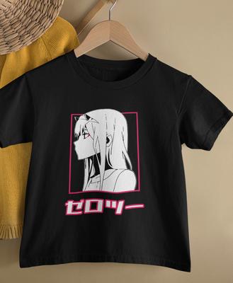 Zero Two, Darling In the Franxx New T shirt,Manga,An   ime,Tumblr,Wai   fu,Kawaii