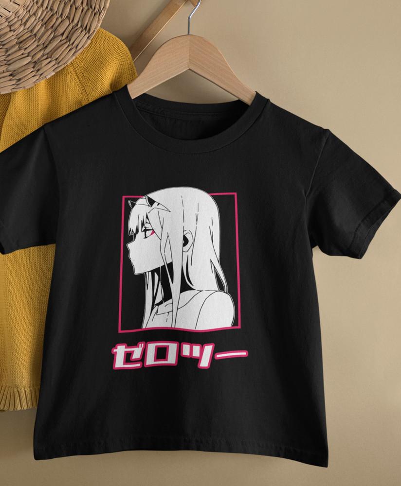 Zero Two, Darling In the Franxx New T shirt,Manga,An ime,Tumblr,Wai fu,Kawaii