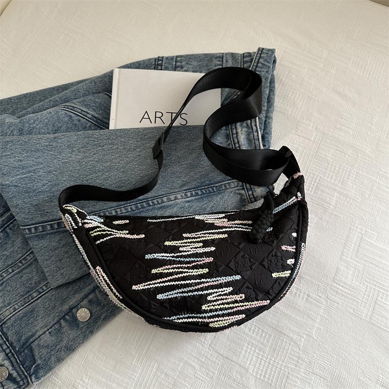 Crossbody Bag Women's New Fashionable Girl Small Bag Popular One-shoulder Dumpling Bag