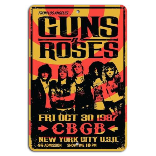 Rock Legends Unleashed Live at CBGB Aluminum 20x30cm（7.8x11.8inch）