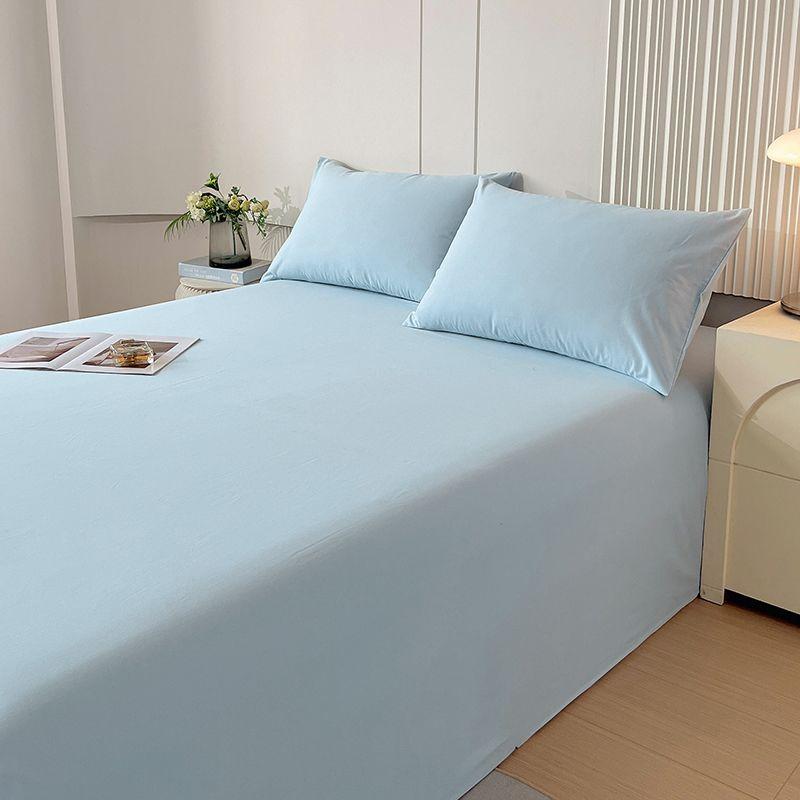 Drap de lit style crème Doux et respectueux de la peau Literie pour lit simple double