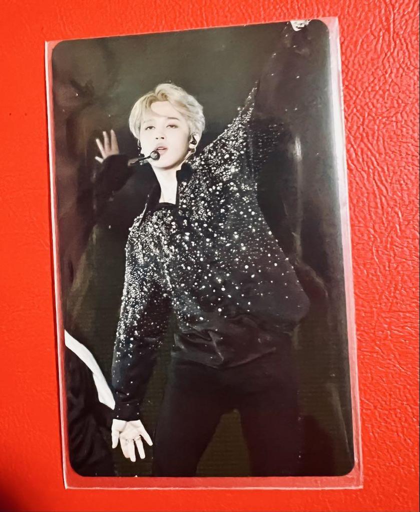 [USED] BTS LYS NEWYORK Blu-ray Trading Card Jimin